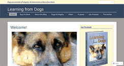 Desktop Screenshot of learningfromdogs.com