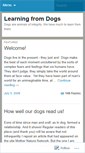 Mobile Screenshot of learningfromdogs.com